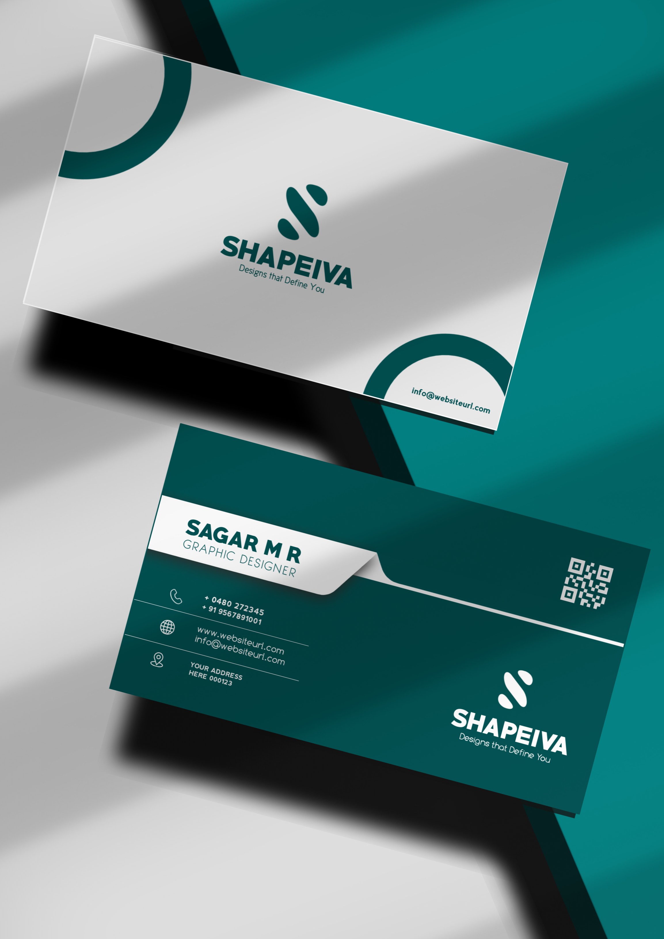 Stationery and visual identity presentation