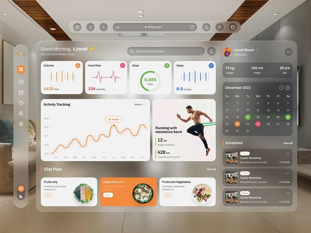 Selected admin dashboard screen