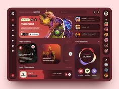 Selected dashboard layout study