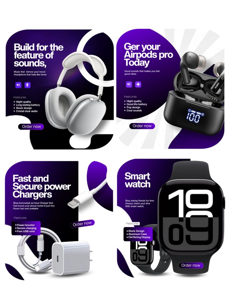 Social promotion visual design