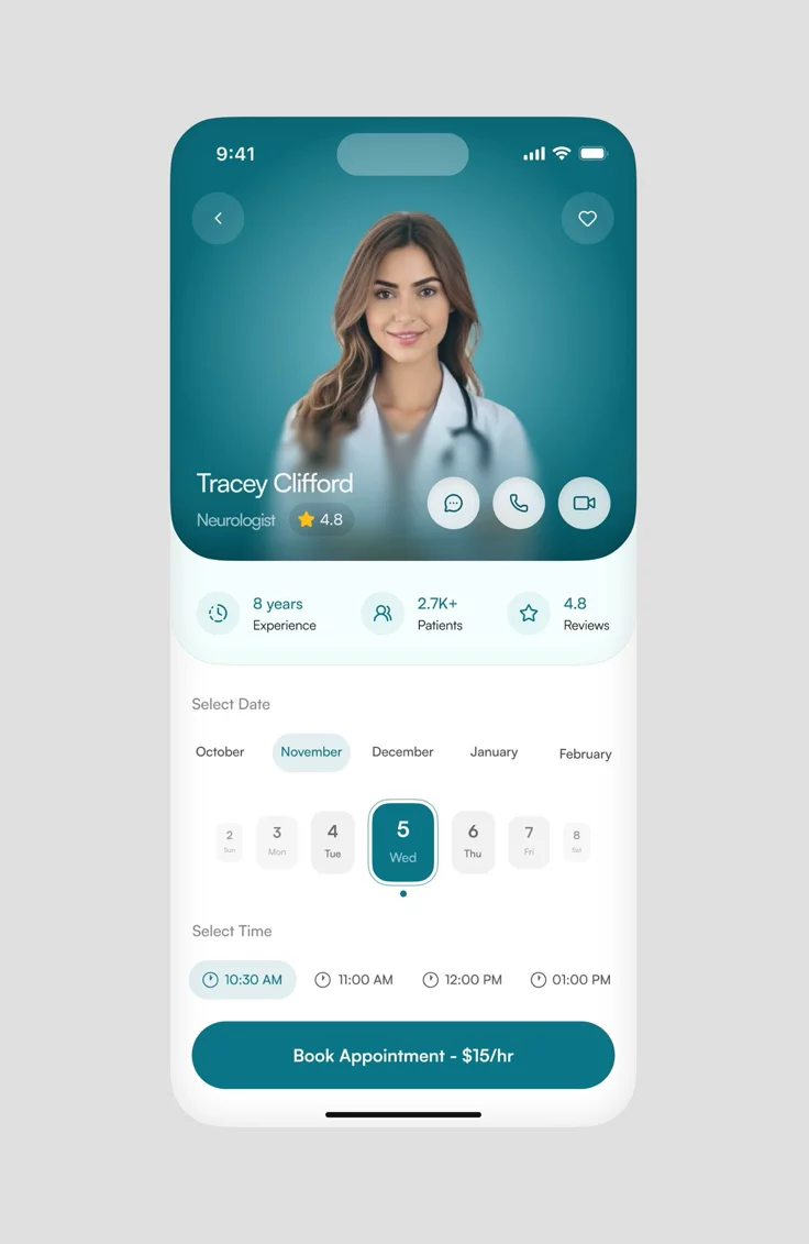 Mobile application screen system