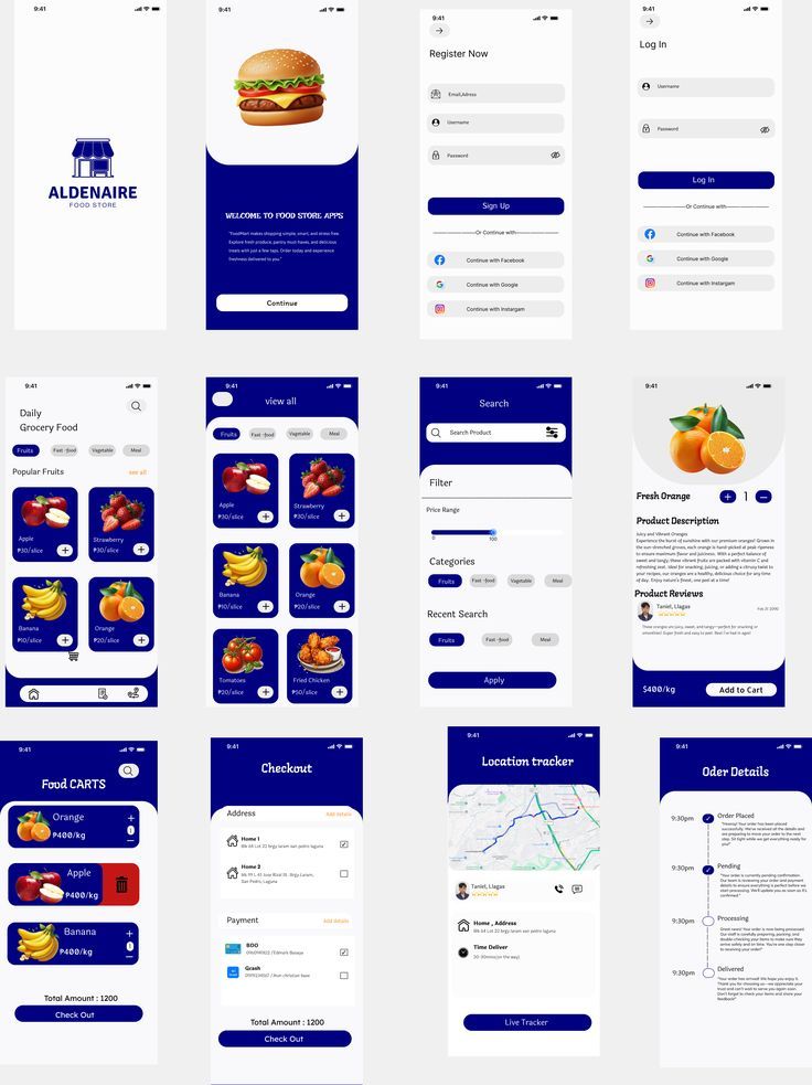 Mobile user journey interface