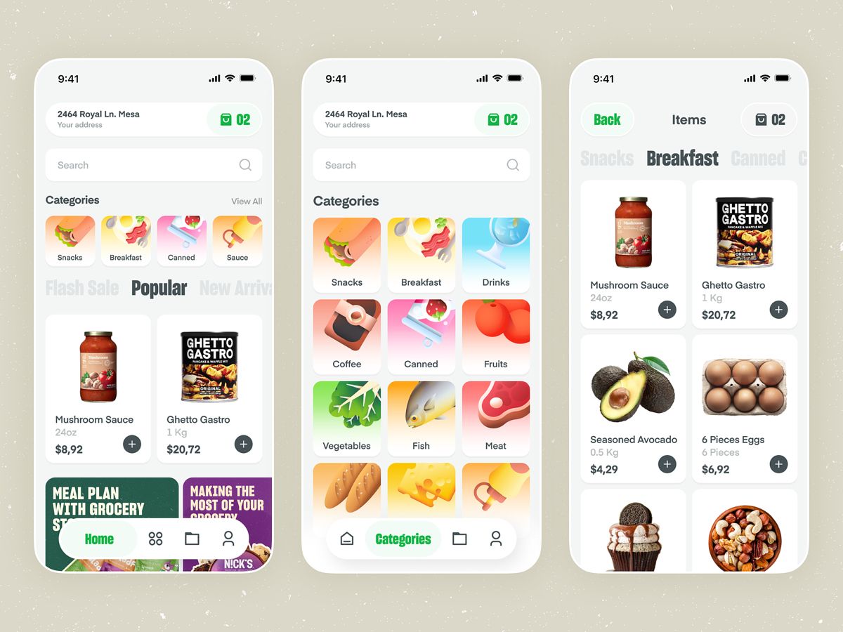 Responsive product interface presentation