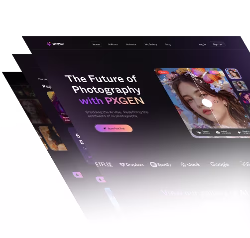 PXGEN AI-generated image pattern showcase design by Pixavix Studio