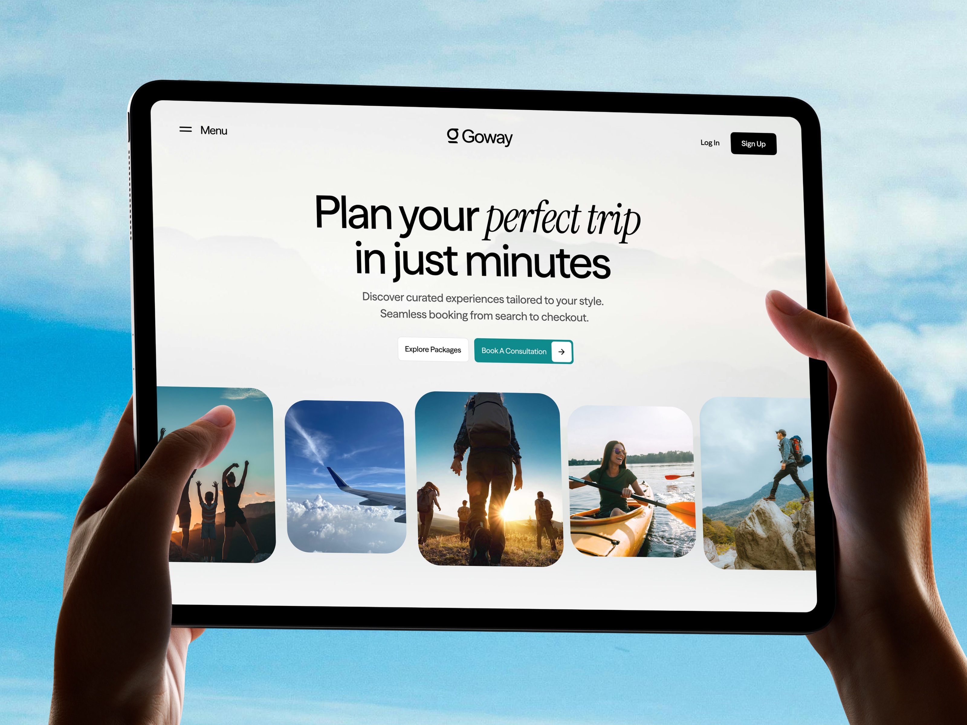 Travel & Tour Booking Website UX UI Design