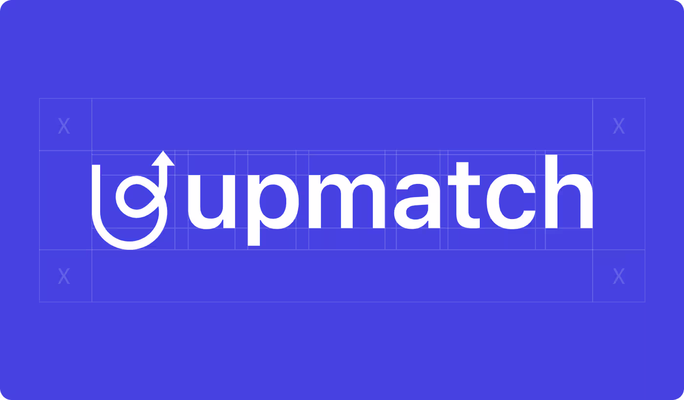 Pixavix Studio case study showing Upmatch style guide analysis highlighting weak product identity and generic visual system issues
